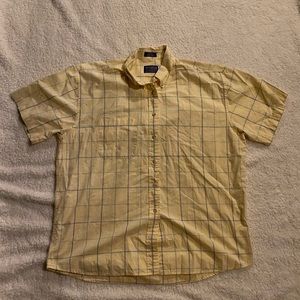 Yellow And Blue Checkered Pendleton Button Down!